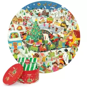 Image of Boppi Christmas 150 Piece Round Jigsaw Puzzle