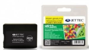 Image of HP932XL Black Remanufactured Ink Cartridge by JetTec H932BXL