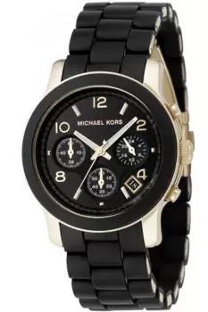 Image of Ladies Michael Kors Runway Chronograph Watch MK5191