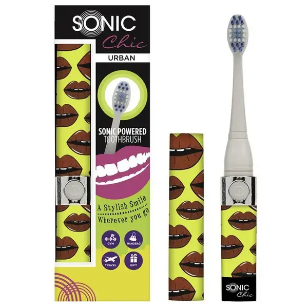 Image of Sonic Chic Urban USP6886 Flaming Lips Travel Toothbrush