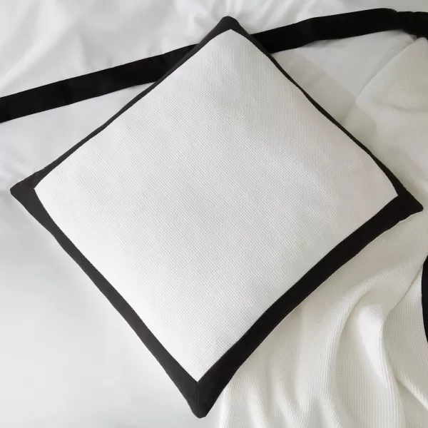 Image of Style Sisters Waffle Cushion White