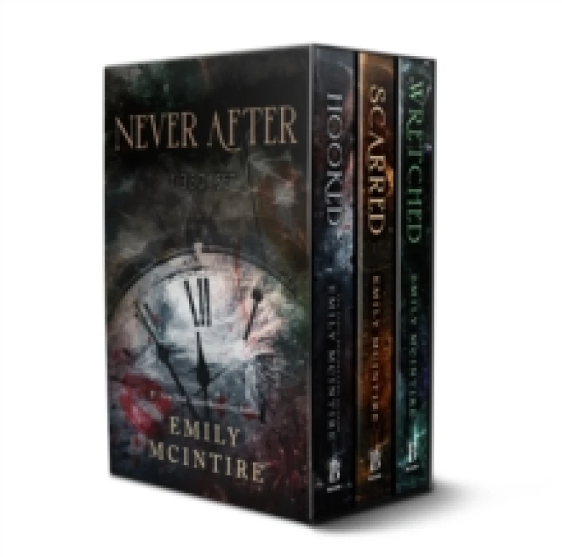 Image of Never After Series Boxed Set, Books 1-3 : Hooked, Scarred, and Wretched Multiple-component retail product, slip-cased