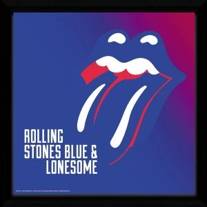 Image of The Rolling Stones Blue And Lonesome Framed Album Print