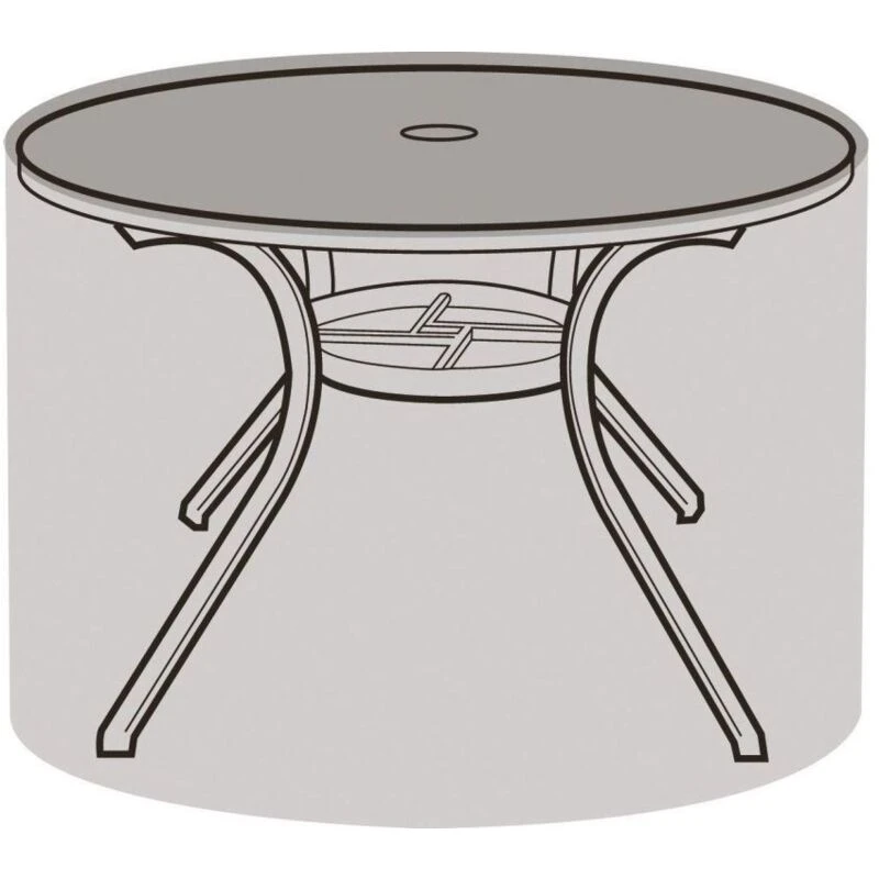 Image of Garland 4-6 Seater Round Table Cover Green, 7 Year Warranty W1164