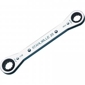 Image of Stahlwille Ratchet Ring Spanner Imperial 3/8" x 7/16"