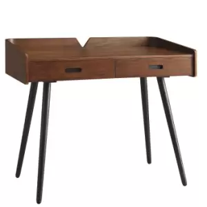 Image of Jual Vienna Walnut 2 Drawer Desk