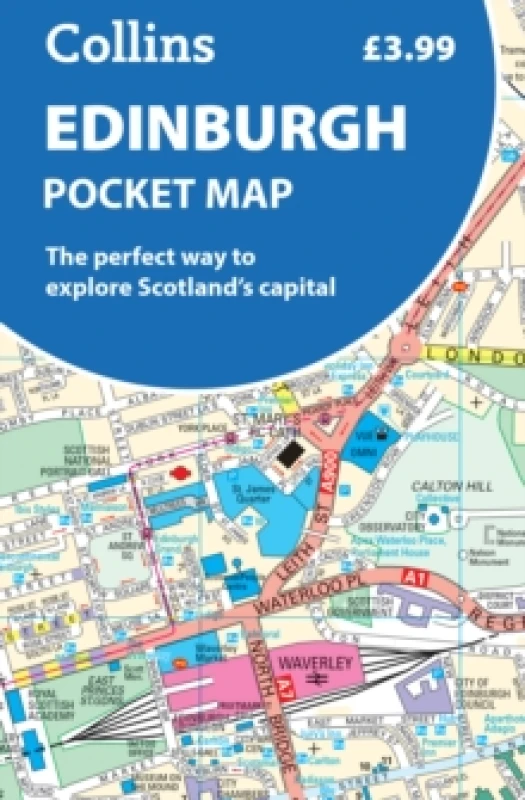 Image of Edinburgh Pocket Map. By Collins Maps Books