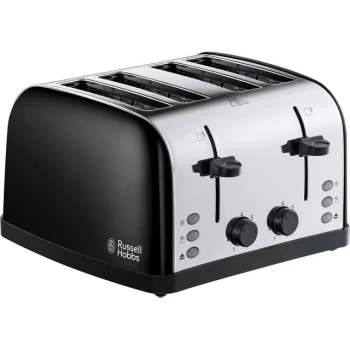 Image of Russell Hobbs 28360 Stainless Steel 4 Slice Toaster