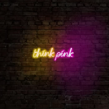 Image of Think Pink - Yellow Yellow Wall Lamp