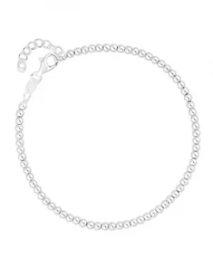 Image of Simply Silver Mini Beaded Bracelet