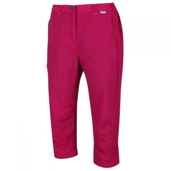 Image of Regatta Pink 'Chaska II' Active Lightweight Walking Capri Shorts - 8