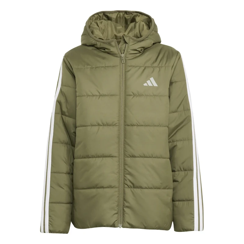 Image of Adidas Children's down jacket adidas Essentials 3-Stripes Vert Unisex 13/14 years