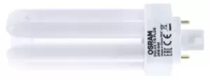 Image of Osram GX24q DULUX Triple Tube Shape CFL Bulb, 26 W, 4000K, Cool White Colour Tone