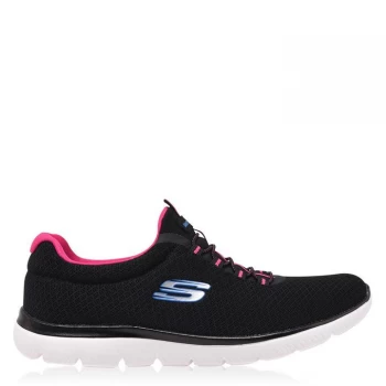 Image of Skechers Summits Runners Womens - Black/Pink