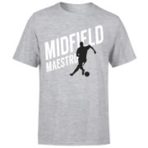 Image of Midfield Maestro T-Shirt - Grey - 4XL