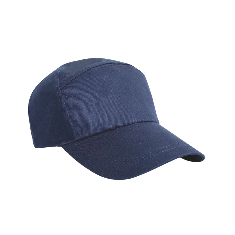 Image of Result Womens Advertising 7 Panel Baseball Cap in Navy Navy Female One Size