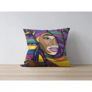 Image of a1059 Multicolor Cushion Cover