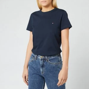 Image of Tommy Hilfiger Womens Heritage Crew Neck T-Shirt - Midnight - M