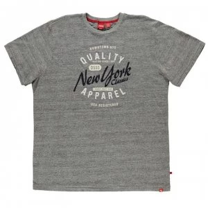 Image of D555 Alphin T-Shirt Mens - Charcoal Slub