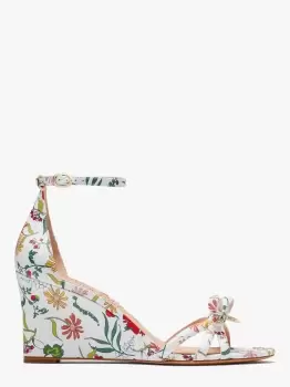 Image of Kate Spade Flamenco Wedges, Rooftop Garden/Whte, 5