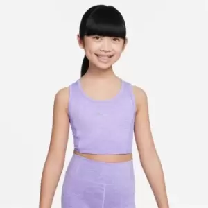 Image of Nike Yoga Dri-FIT Big Kids (Girls') Tank - Purple