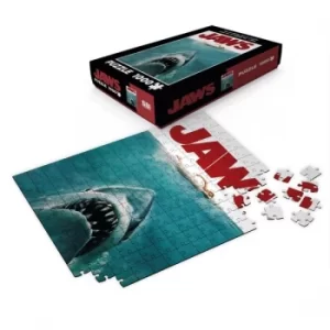 Image of Jaws Puzzle Movie Poster
