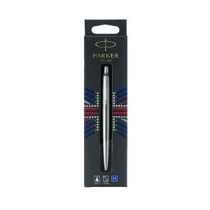 Image of Parker Jotter Stainless Steel Chrome Trim Ballpoint Pen Hangsell