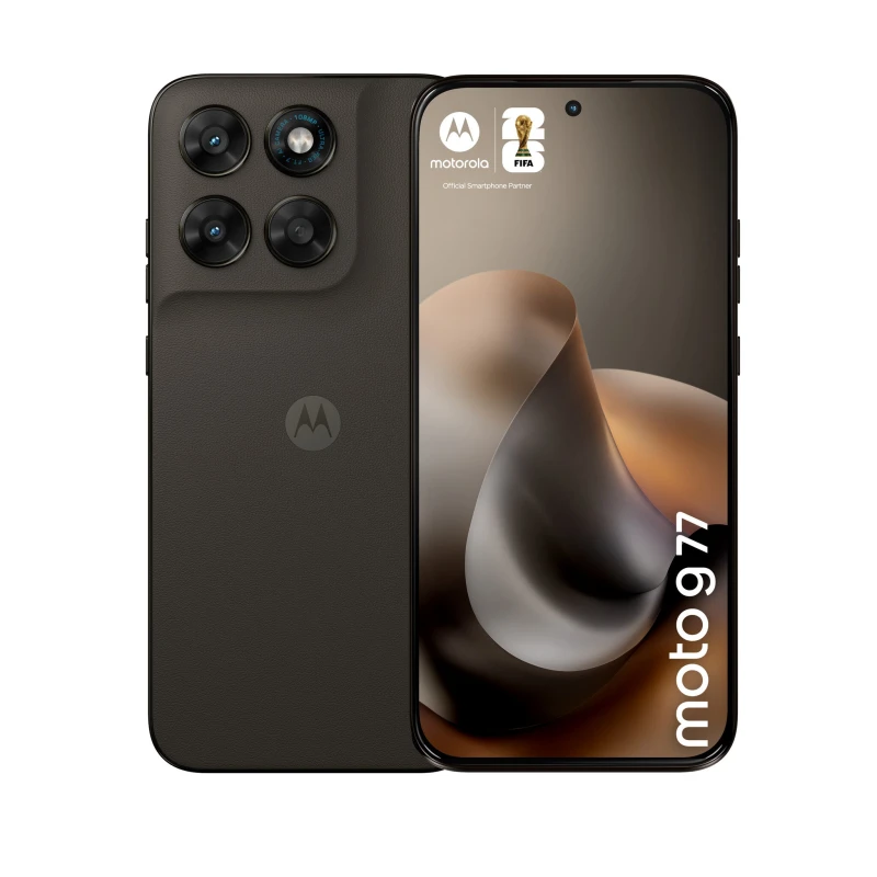 Image of Motorola Motorola moto g77 17.3cm (6.8") Hybrid Dual SIM Android 16.0 5G USB Type-C 8GB 128GB 5200 mAh Black PBAW0000GB