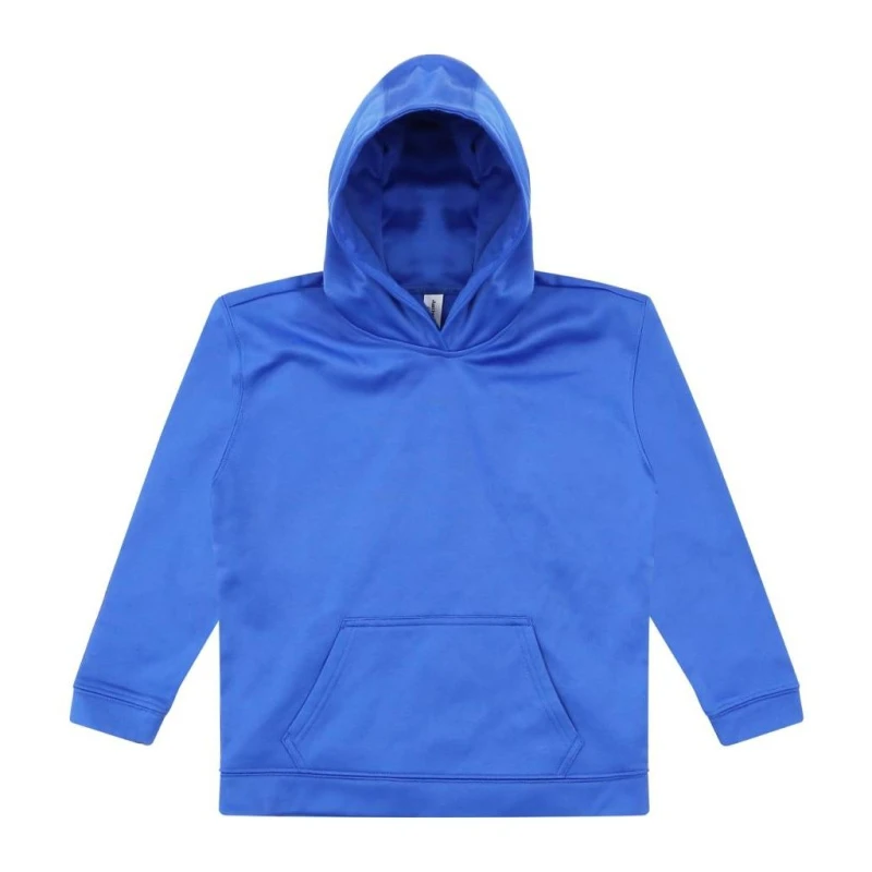 Image of Awdis Just Hoods boys's Children's sweatshirt in Blue