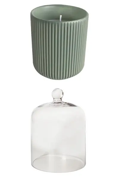 Image of Portico Designs Ltd The Urban Gardener Scented Soy Candle & Glass Dome Multi