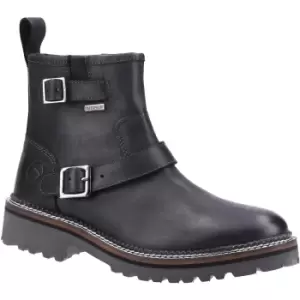 Image of Cotswold Womens Combe Zip Up Waterproof Leather Ankle Boots UK Size 4 (EU 37)