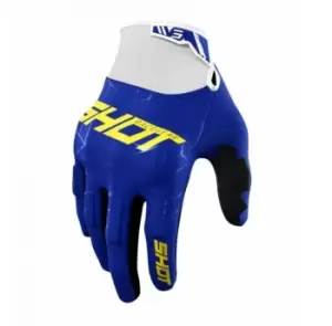 Image of SHOT Drift Spider Navy Yellow 13