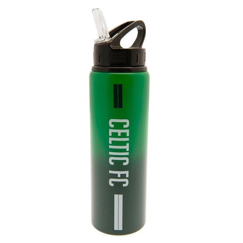 Image of Celtic FC Fade Aluminium 750ml Water Bottle Green unisex