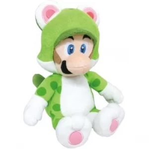 Image of Cat Luigi (Super Mario) Plush Figure