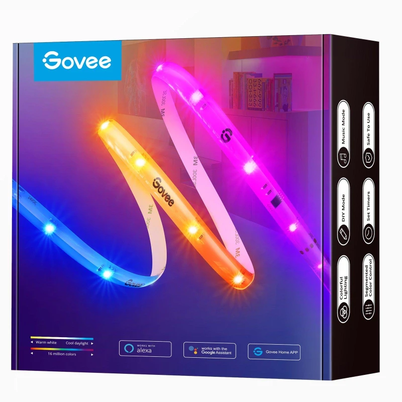 Image of GOVEE GOVE LED STRIP 10M 10 - White White One Size