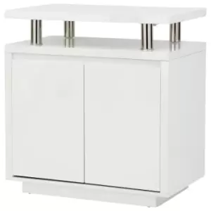 Image of GFW Polar 2 Door Sideboard - White Gloss