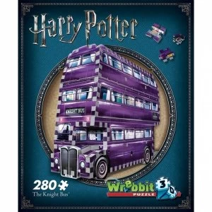 Image of Harry Potter Hogwarts The Knight Bus 3D Wrebbit Jigsaw Puzzle