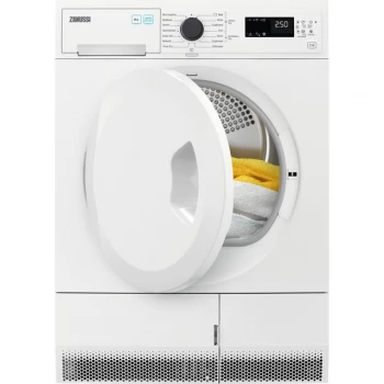 Image of Zanussi ZDC82B4SW 8KG Freestanding Condenser Tumble Dryer