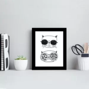 Image of SCT-018 Multicolor Decorative Framed MDF Painting