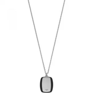 Image of Emporio Armani EGS2187040 Carbon Stripe Necklace