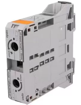 Image of Wago Grey 285 Standard Din Rail Terminal, 4 000 AWG, 25 95mm, 1 kV