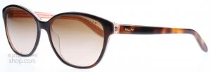 Image of Ralph RA5128 Sunglasses Amber / Orange Stripes 977/13 55mm