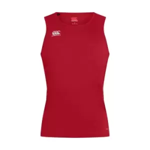 Image of Canterbury Mens Club Dry Tank Top (M) (Red)