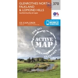 Image of Glenrothes North, Falkland and Lomond Hills by Ordnance Survey (Sheet map, folded, 2015)