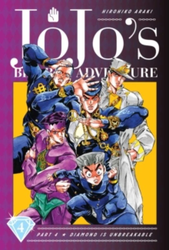 Image of JoJo's Bizarre Adventure: Part 4--Diamond Is Unbreakable, Vol. 4 Hardback
