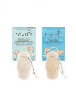 Image of Foamie Coconut Shampoo Bar and Coconut Conditioner Bar