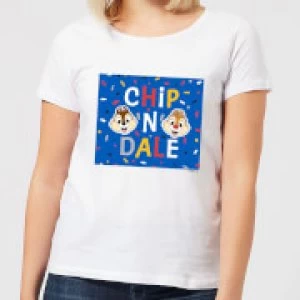 Image of Disney Chip N' Dale Womens T-Shirt - White