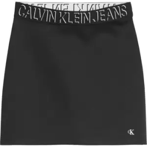 Image of Calvin Klein Shadow Skirt - Black