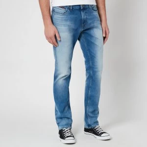 Image of Tommy Jeans Mens Scanton Slim Jeans - Wilson Light Blue Stretch - W34/L32