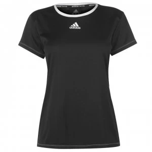 Image of adidas Aspire T Shirt Ladies - Black/White